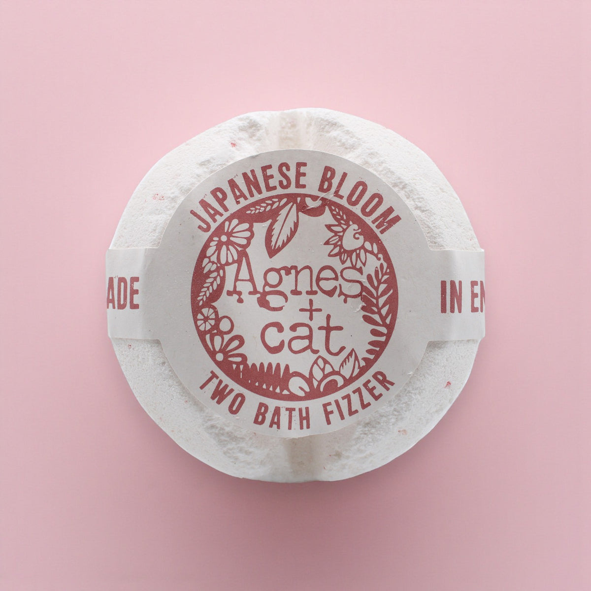 Agnes + Cat badebombe – Japanese Bloom