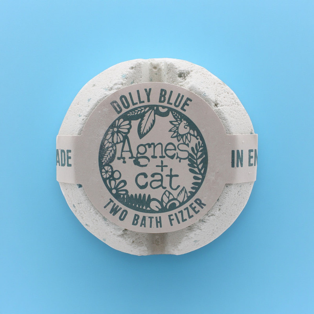 Agnes + Cat badebombe – Dolly Blue