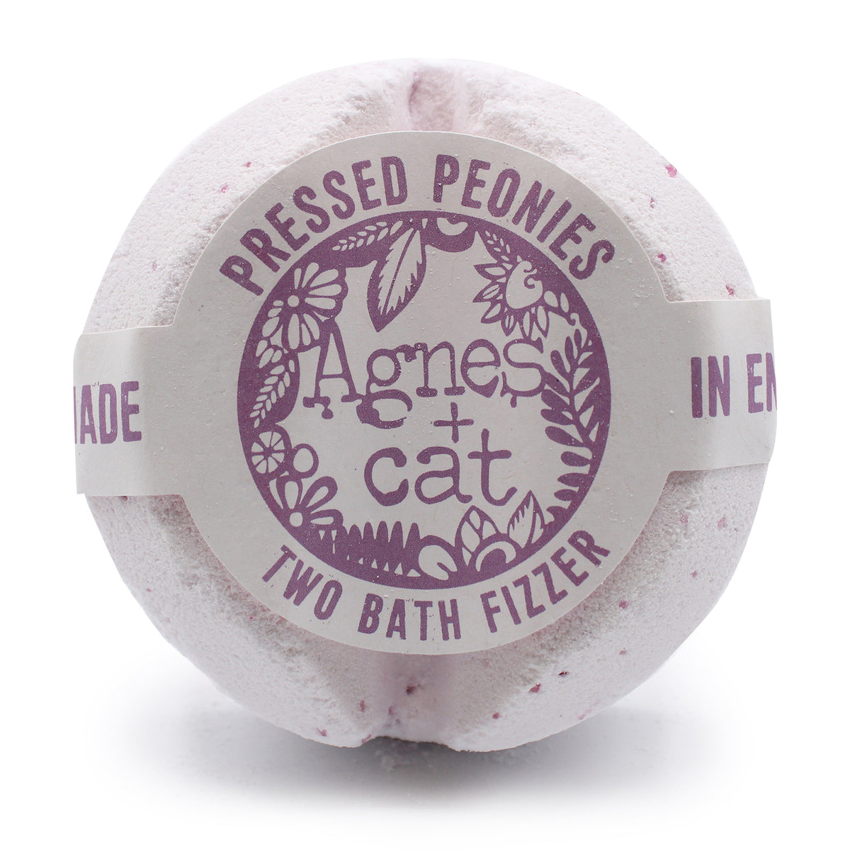 Agnes + Cat badebombe – Pressed Peonies