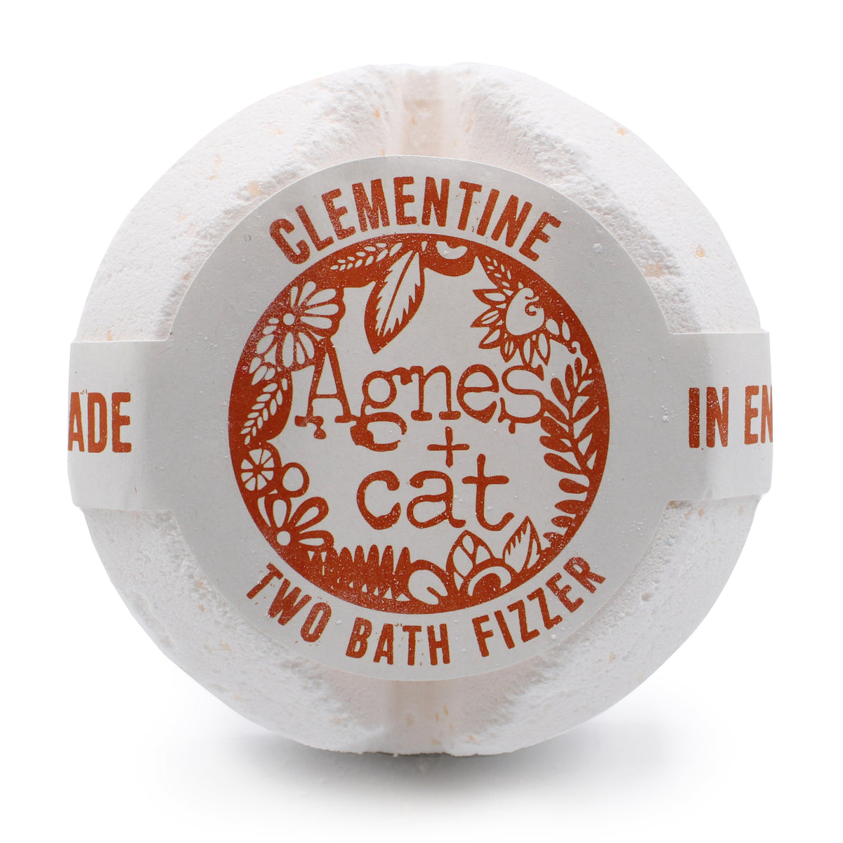 Agnes + Cat badebombe – Clementine