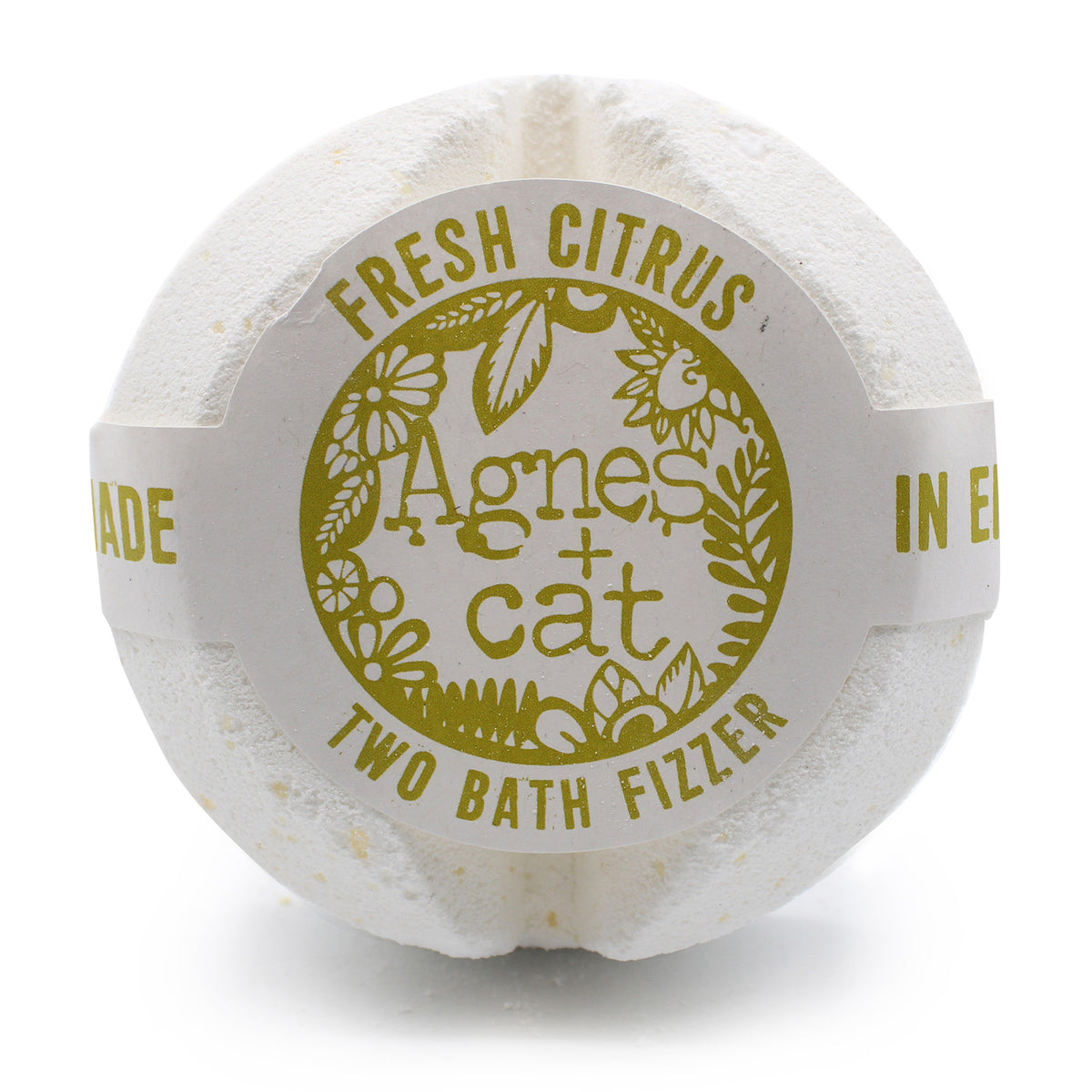 Agnes + Cat badebombe – Fresh Citrus