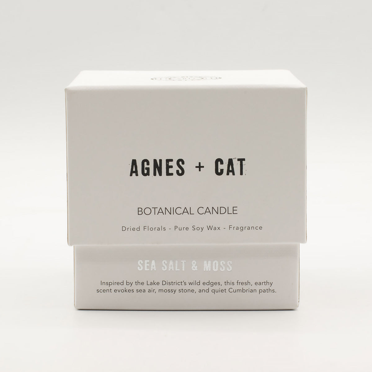 Agnes + Cat botanisk soyalys – Seasalt & Moss – gaveeske