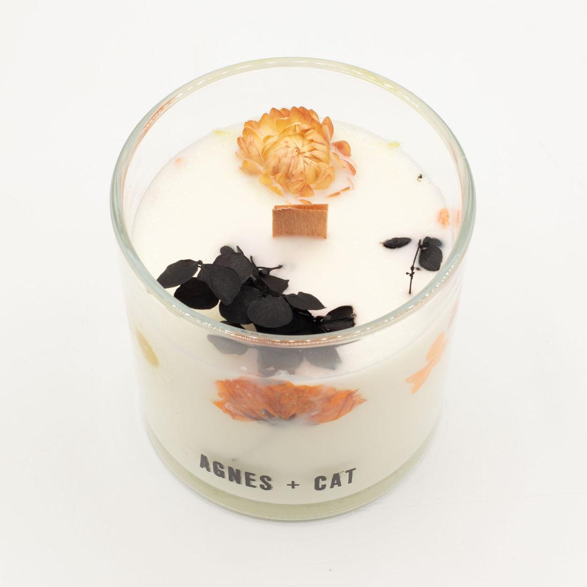 Agnes + Cat botanisk soyalys – Lakeland Mocha – botanisk dekor