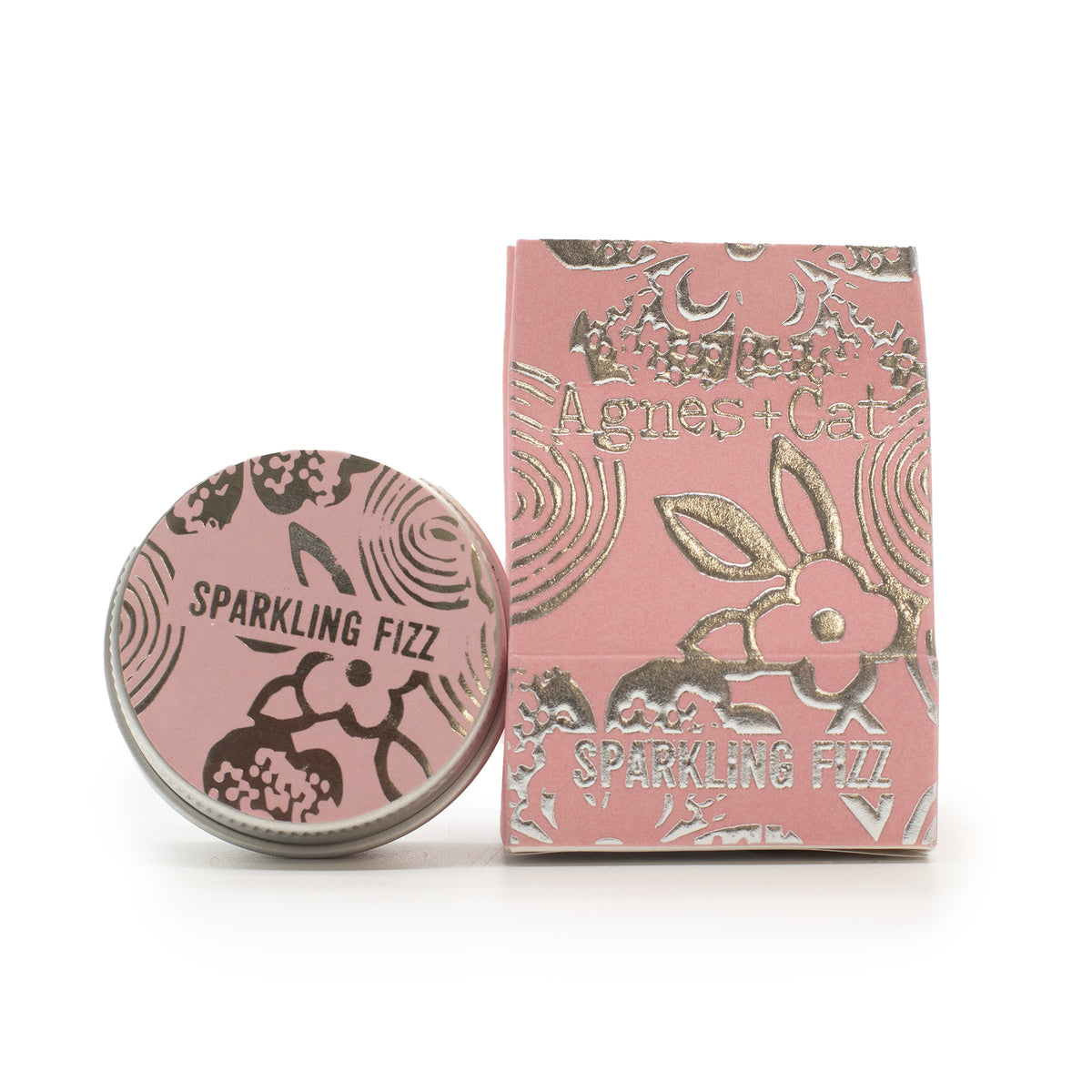 Agnes + Cat leppepomade – Sparkling Fizz – metallboks og gaveeske