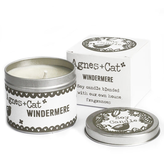 Agnes + Cat duftlys i boks – Windermere